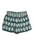 Wildfox 100% Rayon Print Teal Shorts Size Med (2 or M) - photo 2