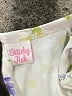 Stitchy Fish Floral White Short Sleeve Onesie 0-3 MO / 3 MO - photo 3