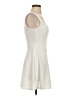 Emerald Sundae Solid Ivory Casual Dress Size XS - photo 4