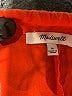 Madewell Solid Orange Shorts Size M - photo 3