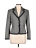 Tahari by ASL Houndstooth Gray Blazer Size 6 Petite - photo 1