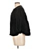 Old Navy 100% Cotton Black 3/4 Sleeve Button-Down Shirt Size L - photo 5