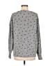 Lucky Brand Stars Gray Pullover Sweater Size M - photo 2