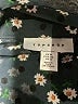 Topshop Floral Black Long Sleeve Blouse Size 4 - photo 7