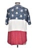 Bibi Blue Short Sleeve Henley Size L - photo 2