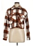 Love Tree 100% Polyester Plaid Brown Jacket Size M - photo 1