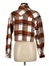 Love Tree 100% Polyester Plaid Brown Jacket Size M - photo 2
