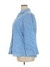 Foxcroft Blue 3/4 Sleeve Button-Down Shirt Size 18 - photo 5