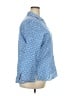 Foxcroft Blue 3/4 Sleeve Button-Down Shirt Size 18 - photo 4