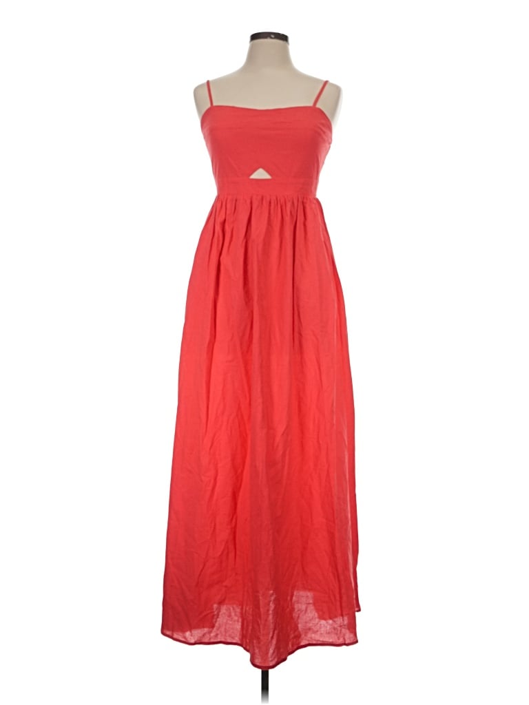Pre-owned Commense Casual Dress In Red