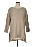 Garnet Hill 100% Lambswool Tan Wool Pullover Sweater Size M - photo 1