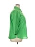 Foxcroft Green 3/4 Sleeve Button-Down Shirt Size 18 - photo 4