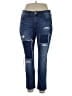 Madewell Color Block Blue Jeans Size 32 waist - photo 1