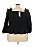 The Drop 100% Cotton Black 3/4 Sleeve Top Size 4X - photo 2