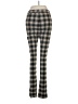 Chocolate Plaid Brown Casual Pants Size M - photo 2