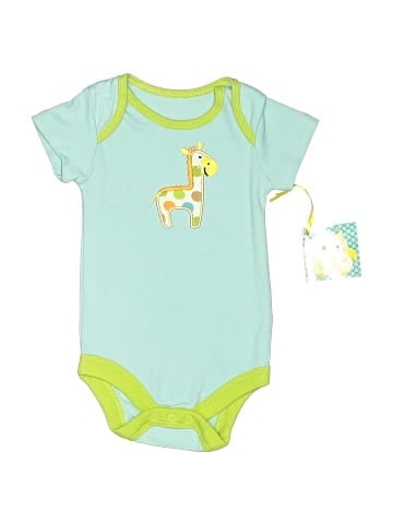 Happi by Dena Short Sleeve Onesie (view 1)