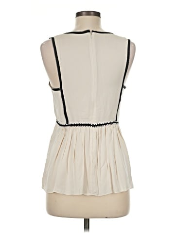 Tory Burch Sleeveless Silk Top (view 2)