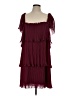 DKNY 100% Polyester Burgundy Sleeveless Top Size 12 - photo 1