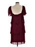 DKNY 100% Polyester Burgundy Sleeveless Top Size 12 - photo 2