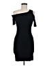 Helmut Solid Black Cocktail Dress Size M - photo 1