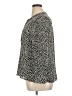 Apt. 9 100% Polyester Polka Dots Black Long Sleeve T-Shirt Size XL Petite - photo 5