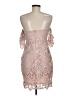 Lush 100% Polyester Pink Cocktail Dress Size M - photo 2