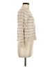 Vince. Stripes Tan Wool Pullover Sweater Size M - photo 4