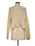 Kimchi Blue Metallic Gold Pullover Sweater Size S - photo 1