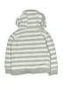Carter's 100% Cotton Stripes Gray Zip Up Hoodie 18-24 MO / 24 MO - photo 2