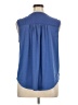 Architect 100% Polyester Blue Sleeveless Blouse Size XL - photo 2