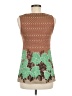 Deletta Brown Sleeveless Blouse Size M - photo 2