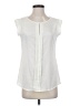 The Limited 100% Polyester Ivory Sleeveless Blouse Size XS - photo 1