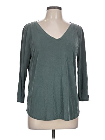 Green Envelope 3/4 Sleeve T-Shirt (view 1)