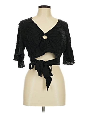 Topshop 3/4 Sleeve Blouse (view 1)