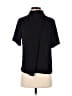 ASOS 100% Polyester Black Short Sleeve Blouse Size 6 - photo 1