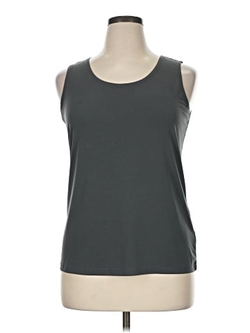 Susan Graver Sleeveless T-Shirt (view 1)