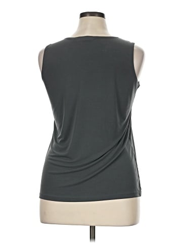 Susan Graver Sleeveless T-Shirt (view 2)