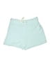Francesca's Solid Teal Shorts Size L - photo 1