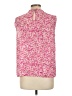 Maison Jules 100% Polyester Pink Sleeveless Blouse Size L - photo 2