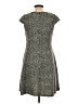 AB Studio 100% Polyester Tweed Gray Casual Dress Size 10 - photo 2