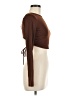 Bershka Brown Long Sleeve Top Size M - photo 4