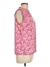 Maison Jules 100% Polyester Pink Sleeveless Blouse Size L - photo 4