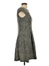 AB Studio 100% Polyester Tweed Gray Casual Dress Size 10 - photo 4