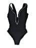 Miraclesuit Solid Black One Piece Swimsuit Size 6 - photo 1