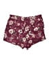 Torrid Floral Burgundy Shorts Size 1X Plus (1) - photo 2