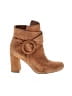 Naturalizer 100% Leather Tan Ankle Boots Size 8 - photo 1