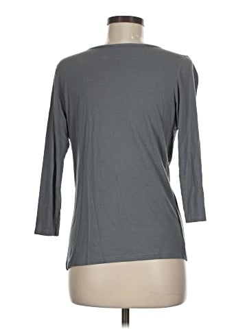 Pure Collection 3/4 Sleeve T-Shirt (view 2)