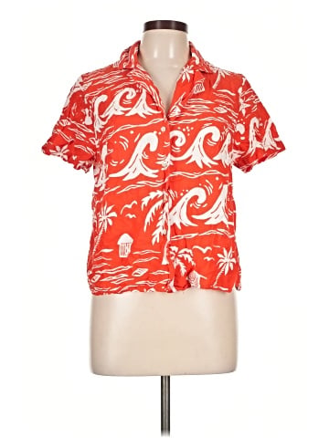C&C California Short Sleeve Blouse (view 1)