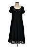 Pink Blush Black Casual Dress Size L - photo 1