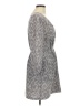Eliot 100% Silk Gray Kimono Size 6 - photo 4